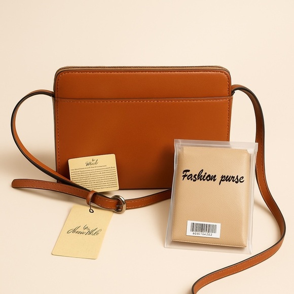 Patricia Nash Heritage Nazaire Top Zip Crossbody Bag - Vallata Tan - NWT - Picture 2 of 14